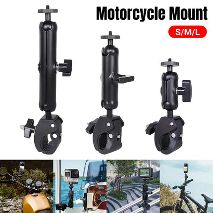 Motorcycle Phone Camera Mount Anti Shake for Bike Scooter GPS Navigation Secure