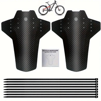 2pcs Mountain Bike Fenders Cycling Mudguard Bike Accessories MTB Road Cycling