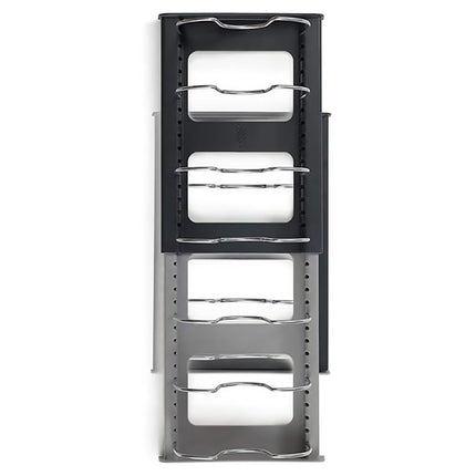 Telescopic Kitchen Storage Rack Table Top Pot Lid Holder Drawer Organizer Shelf