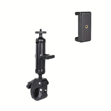 Motorcycle Phone Camera Mount Anti Shake for Bike Scooter GPS Navigation Secure