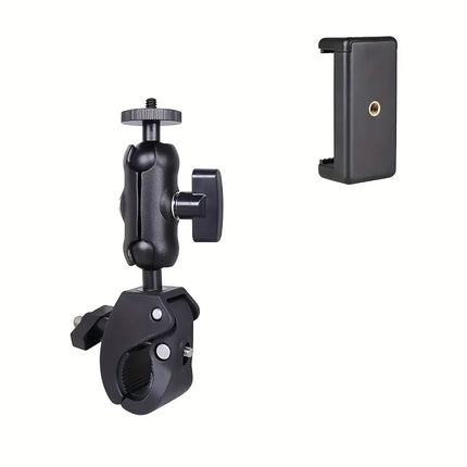 Motorcycle Phone Camera Mount Anti Shake for Bike Scooter GPS Navigation Secure