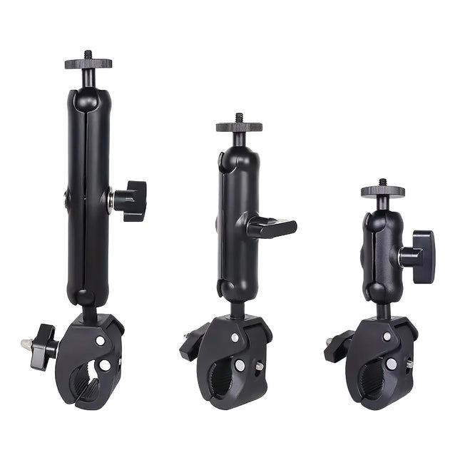 Motorcycle Phone Camera Mount Anti Shake for Bike Scooter GPS Navigation Secure