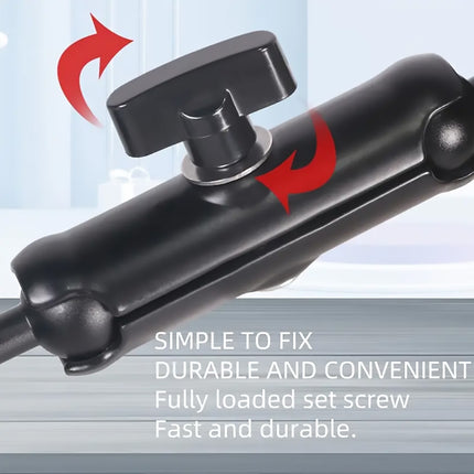 Motorcycle Phone Camera Mount Anti Shake for Bike Scooter GPS Navigation Secure