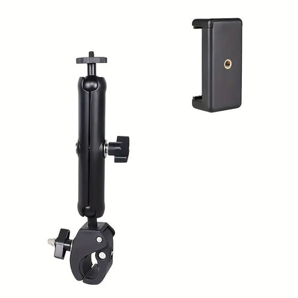 Motorcycle Phone Camera Mount Anti Shake for Bike Scooter GPS Navigation Secure