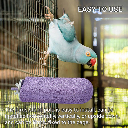 Parrot Station Frame Bird Station Pole Parrot Claw Grinding Platform Birdcage