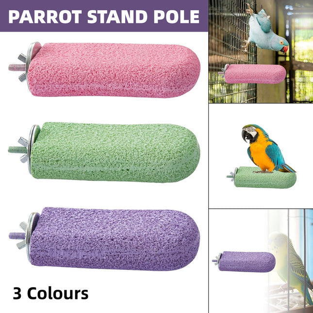Parrot Station Frame Bird Station Pole Parrot Claw Grinding Platform Birdcage