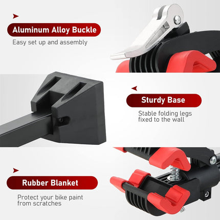 Bike Stand Indoor Bike Storage Bike Wall Mount For Bike Rack Bracket Holder