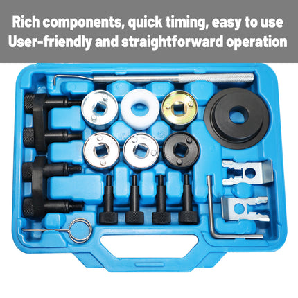 19PCS Volkswagen Audi 1.8T 2.0T Special Timing Tool EA888 Timing Tool Set
