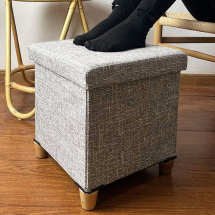 Multifunction Storage Stool Shoe Changing Bench Box Ottoman Seat Sofa Organizer