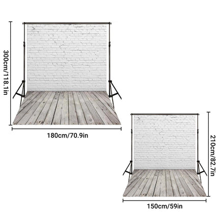 Photo Background Backdrop Brick Wall Design for Photo Video Shooting Props