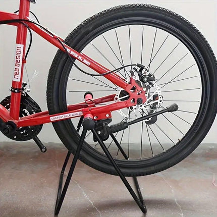 Mountain Bike Triangle Stand Vertical Parking Rack Road Bicycle Storage Holder