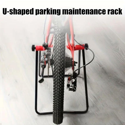 Mountain Bike Triangle Stand Vertical Parking Rack Road Bicycle Storage Holder