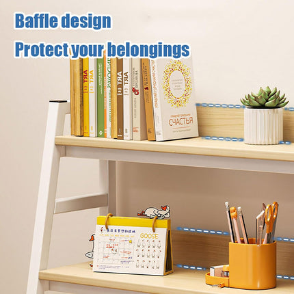 2/3 Layer Desktop Shelf Space Saving Storage Rack Durable for Office Home Desk
