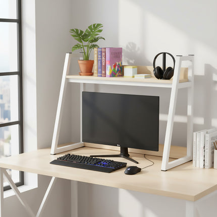 2/3 Layer Desktop Shelf Space Saving Storage Rack Durable for Office Home Desk