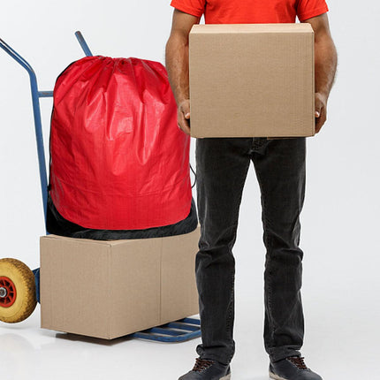 Waterproof Drawstring Moving Bag Large Packing Transfer Bag for Travel Storag