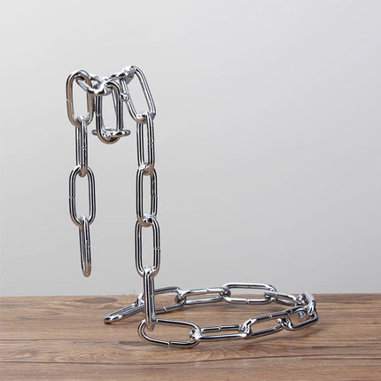 Wine Rack Chain Design Magic Red Wine Holder Decorative Display Stand Bar Home
