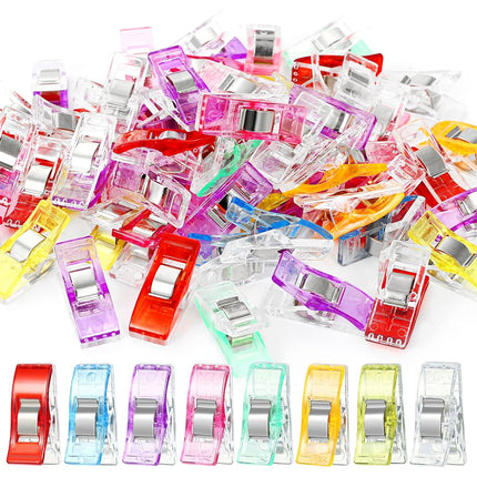 Plastic Sewing Clips 150PCS DIY Hand Positioning Patchwork Craft Quilting Tools