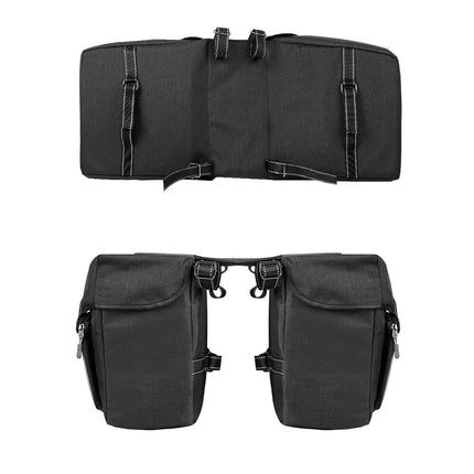Waterproof Bike Bicycle Rear Rack Pannier Bag Seat Saddle Carry Bags Carrier