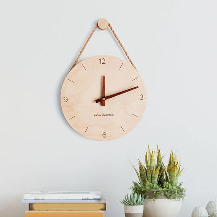 Genuine Wooden Clock Hands Natural Wood Color Precise Craft Smooth Edge Durable