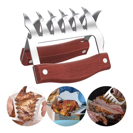 Meat Divider Tool 2PCS Multi Functional Shredder Separator BBQ Kitchen Cooking