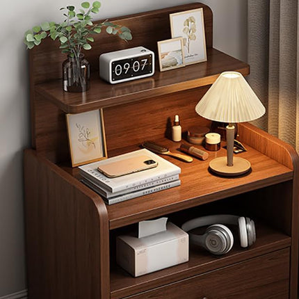Small MDF Board Nightstand Bedroom Side Table for Bedroom Bedside Storage