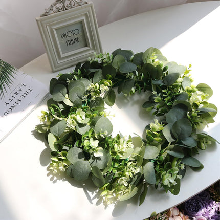 Spring Wreath Door Decoration Hanging Ornament Home Decor for Room Front Door
