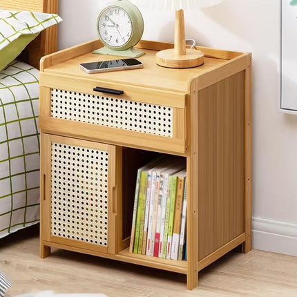 Small Bedroom Nightstand Storage Cabinet Sideboard Cabinet for Home Organization