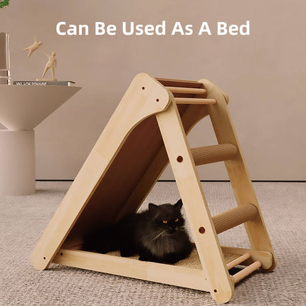 Cat Climbing Frame Gripper Cat Bed Multi Functional Pet Furniture Sleeping Nest