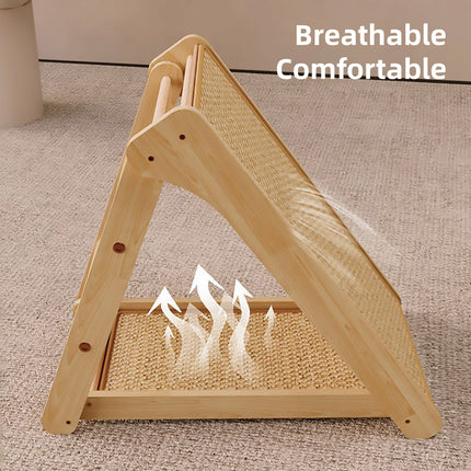 Cat Climbing Frame Gripper Cat Bed Multi Functional Pet Furniture Sleeping Nest
