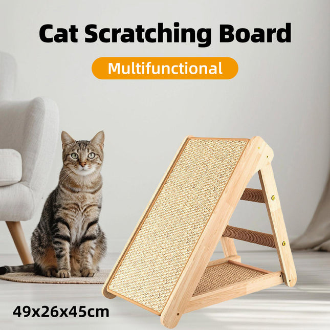 Cat Climbing Frame Gripper Cat Bed Multi Functional Pet Furniture Sleeping Nest