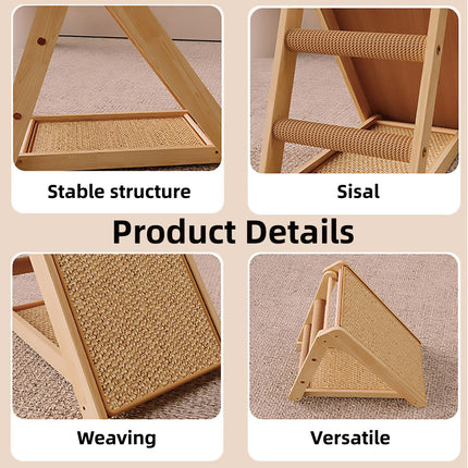 Cat Climbing Frame Gripper Cat Bed Multi Functional Pet Furniture Sleeping Nest