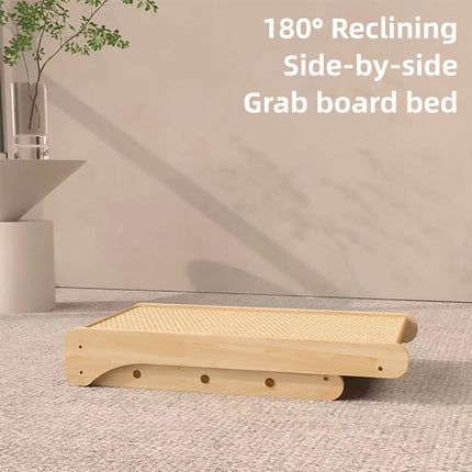 Cat Climbing Frame Gripper Cat Bed Multi Functional Pet Furniture Sleeping Nest