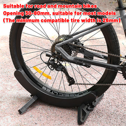 Adjustable Bike Parking Rack Display Stand Foot Support for Road Mountain Bike