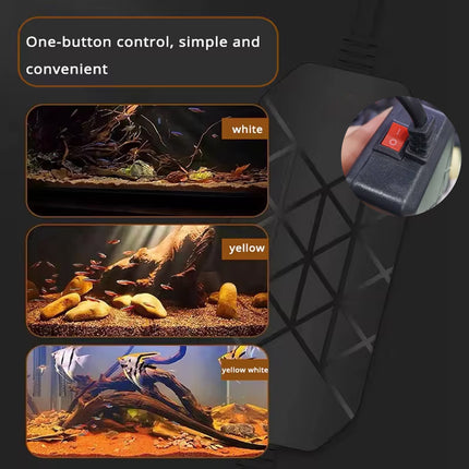 Fish Tank Clamp Light Special Focus Aquarium Lamp for Viewing Landscape Lighting