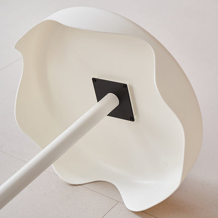 Cream Style Melted Edge Side Table Modern White Coffee Bedside Table Home Decor