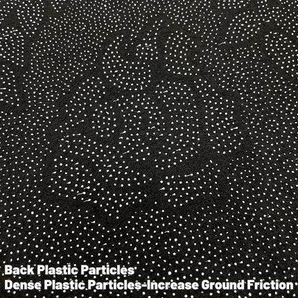 Semicircular Retro Stone Pattern Door Mat Dustproof Anti slip Entrance Carpet