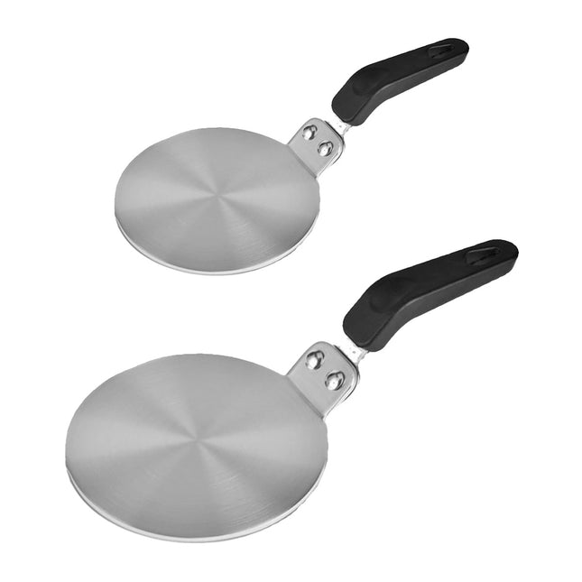 Cooking Induction Adapter Stainless Steel Converter Heat Efficient for Kitchen