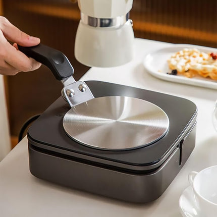 Cooking Induction Adapter Stainless Steel Converter Heat Efficient for Kitchen