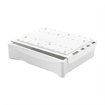 Under Table Hidden Drawer Self Stick or Drill Install Home Office Storage Tray