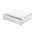Under Table Hidden Drawer Self Stick or Drill Install Home Office Storage Tray