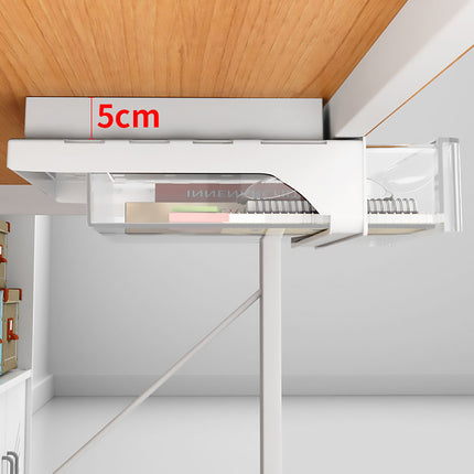 Under Table Hidden Drawer Self Stick or Drill Install Home Office Storage Tray