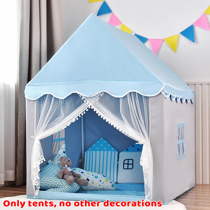 Indoor Kids Game Castle Tent Durable for Toddler Indoor Game Room Bedroom Play
