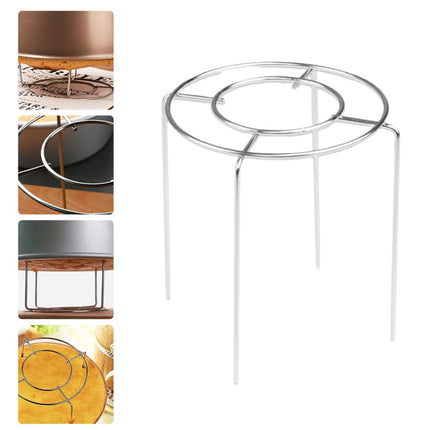Round Cake Cooling Rack 8PCS Wire Stand 13.5 and 17cm for Baking Pastry Dessert