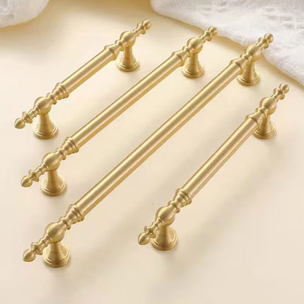 Copper Closet Door Puller 5 Sizes Light Luxury Full Copper Solid Handle Knob