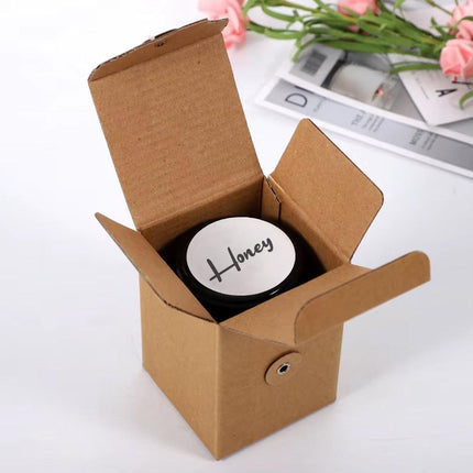 10PCS Kraft Paper Box Corrugated Packaging Box Gift Storage Transport Carton