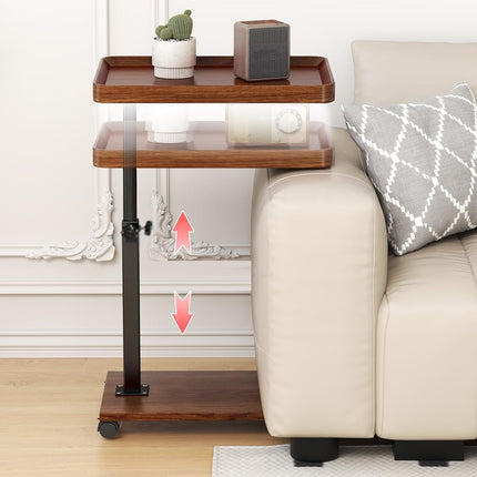 Trolley U-shaped Side Cabinet Multi-functional Luxury Mobile Bedside Table