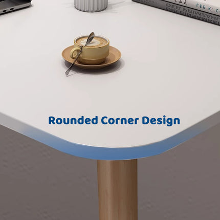 Rectangular Desktop Computer Desk Office Table Sturdy Space-Saving Home Office