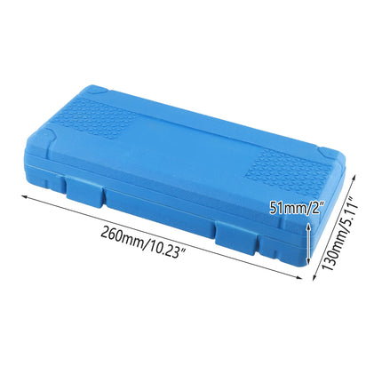 10 Piece Impact Hex Socket Bit Set 1/2 Inch Drive Metric H5 to H19 with Storage Case