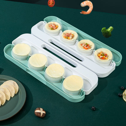 8-in-1 Dumplings Mould Automatic Dumpling Maker DIY Dough Press Mold Wrapper Tool