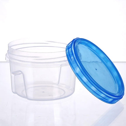 6PCS Reusable Food Storage Box Set Freezer Containers Lunch Prep Refrigerator